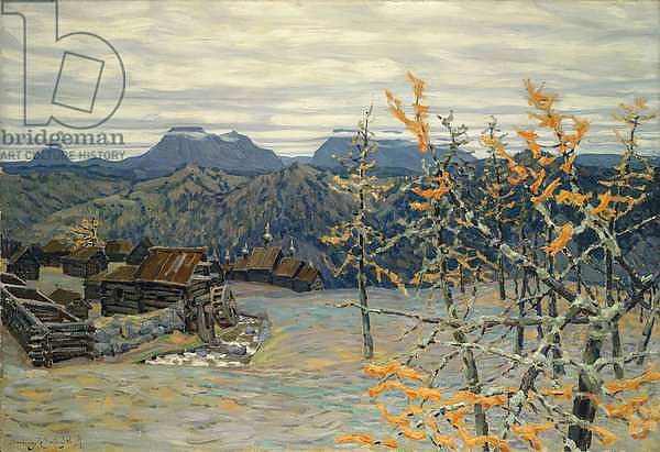 Village in the Ural Mountains, 1907