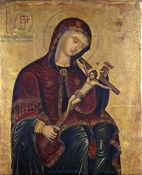 Mary with the Crucifix