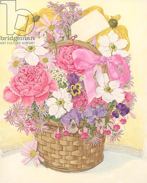 Basket of Flowers, 1995