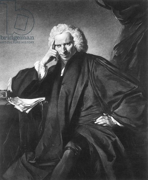 Laurence Sterne, engraved by Edward Fisher