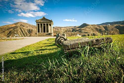  Храм Гарни, Осень, Армения