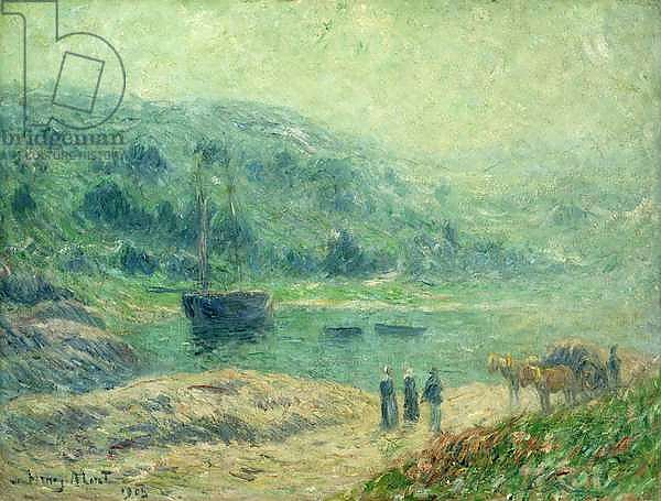 A Cove in Brittany; Crique en Bretagne, 1903