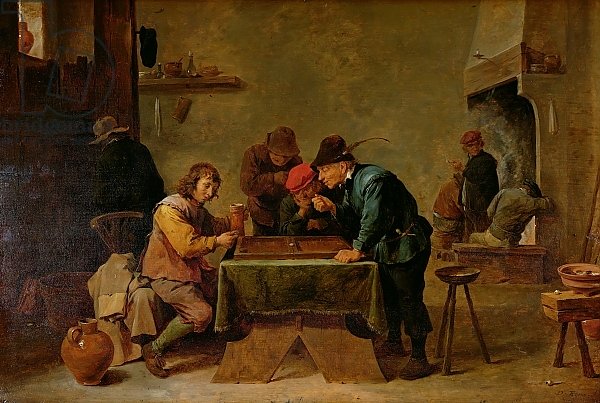 Backgammon Players, c.1640-45