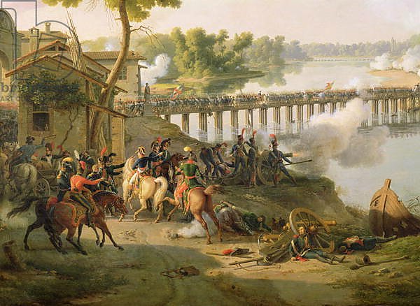 The Battle of Lodi, 10th May 1796, detail of Napoleon and his staff, c.1804