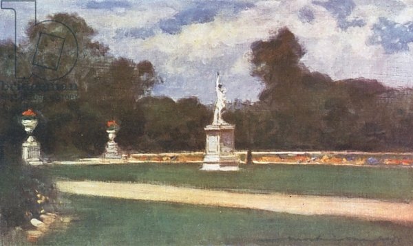 The Lawns in the Tuileries