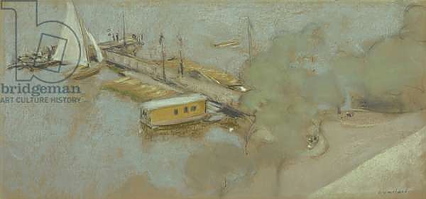 Jetty on the Aussenalster, 1913