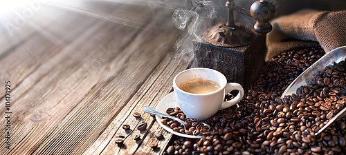 Доброе утро начинается с хорошего кофе