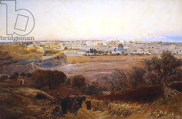 Jerusalem from the Mount of Olives, 1902