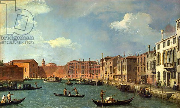 View of the Canal of Santa Chiara, Venice