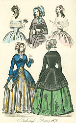 Постер Fashions for February 1846 №1 1