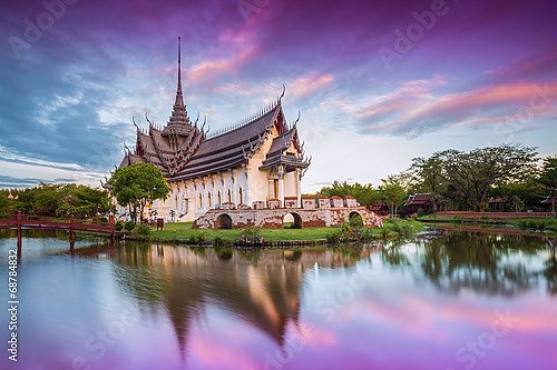 Таиланд, Бангкок. Дворец Санпхет Прасат, древний город