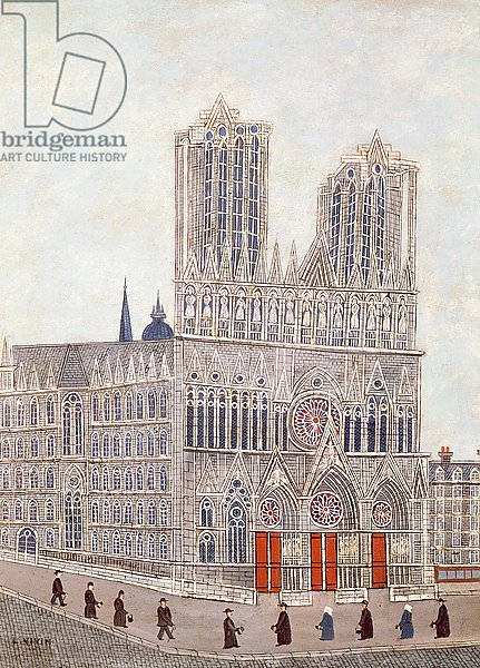 Rheims Cathedral, c.1923