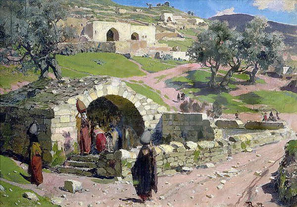 The Virgin Spring in Nazareth, 1882