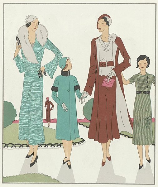 Art – Goût – Beauté, Feuillets de l’ élégance féminine, Novembre 1931, No. 135, 12e Année, p. 22