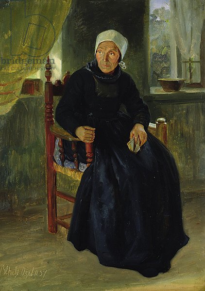 A Woman from Blankenese, 1837