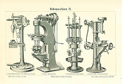 Постер Bohrmaschinen II  (сверлильные станки)