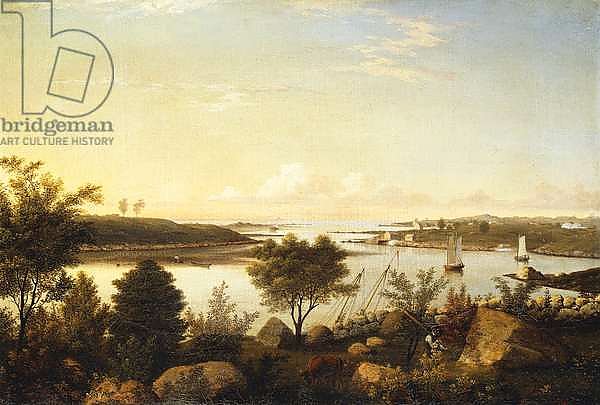 The Annisquam River Looking Toward Ipswich Bay, 1848