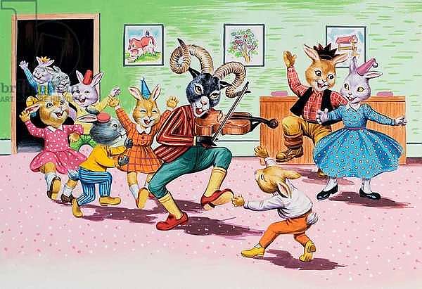 A party at Brer Rabbit's House