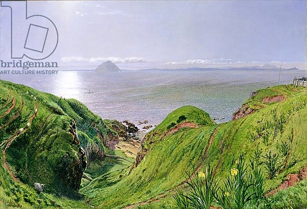 A View of Ailsa Craig and the Isle of Arran, 1860