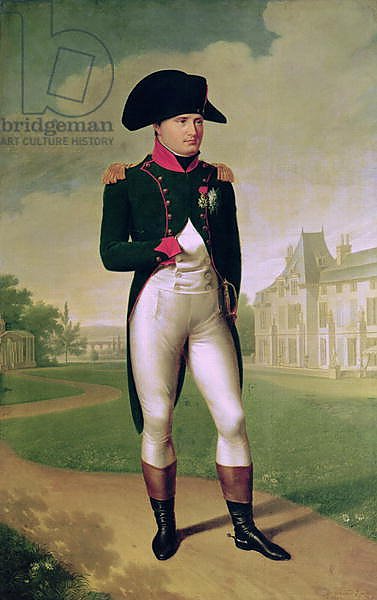 Napoleon I in Front of the Chateau de Malmaison, 1804