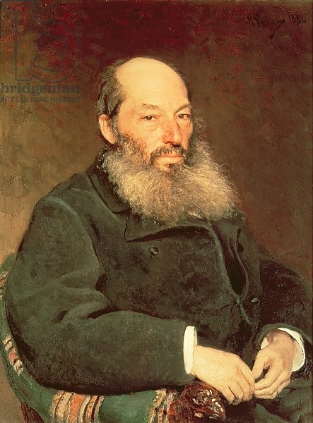 Portrait of Afanasy Fet, 1882