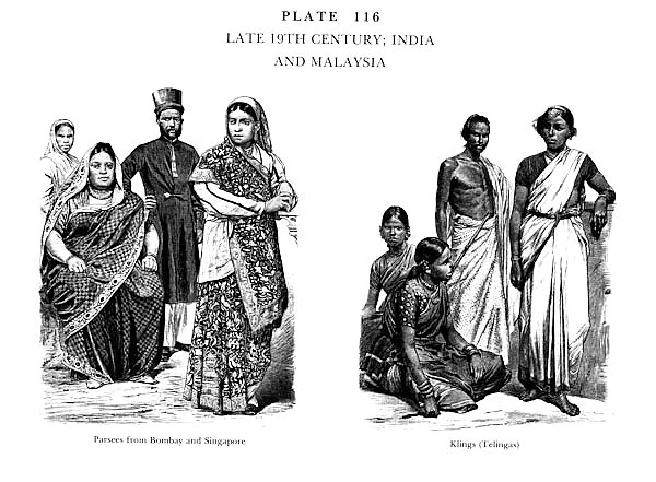 Fin du XIXè Siècle, Inde et Malaisie, Late 19Th Century, India and Malaysia