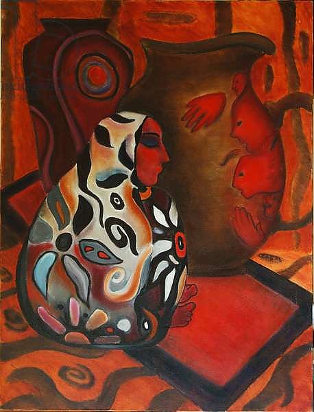 The Vase Woman, 2000