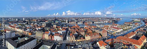 Дания, Копенгаген. Панорамный вид