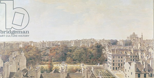 View of Paris from the Belvedere of M. Fornelle, rue des Boulangers, 1787
