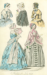 Постер Fashions for July 1846 №2 1