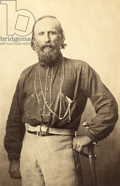 Giuseppe Garibaldi, from a 19th century photograph