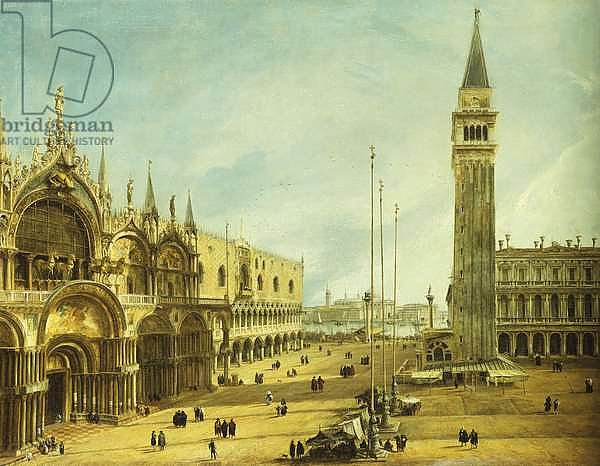 The Piazza San Marco, Venice,