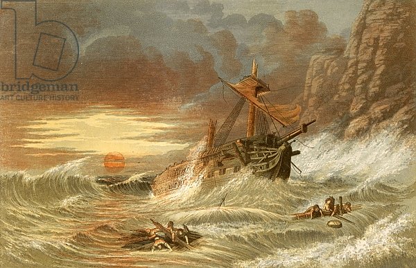 Illustration for Falconer's Shipwreck