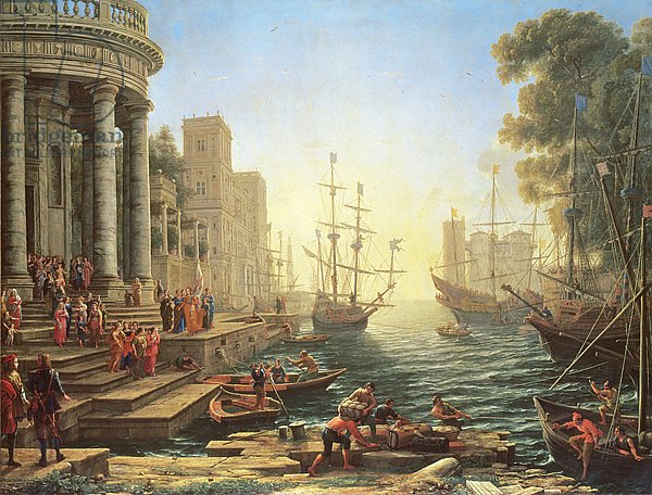 Seaport with the Embarkation of St. Ursula