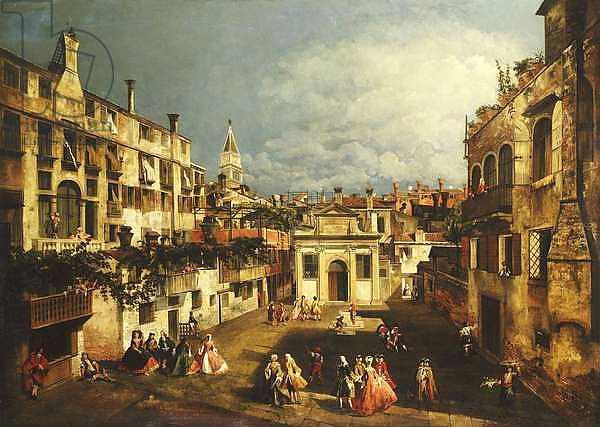 The Campo San Gallo, Venice, c.1740s