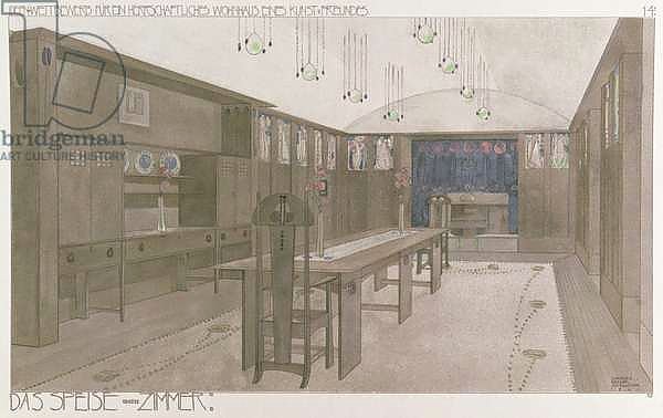 Design for a Dining Room, 1901