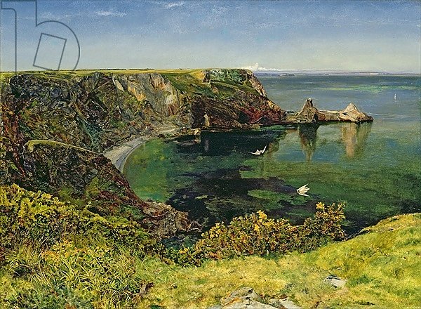 Anstey's Cove, Devon, 1854