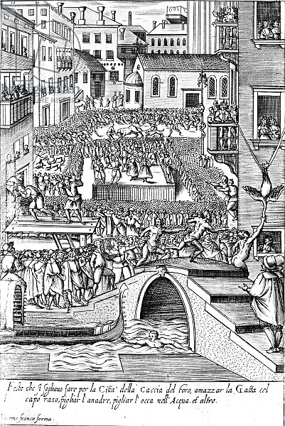 Carnevale Games in Venice, 1626