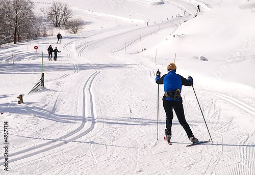 Лыжная трасса