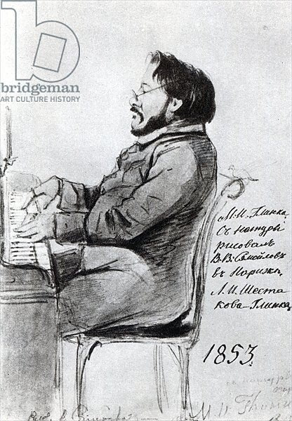 Mikhail Glinka, 1853