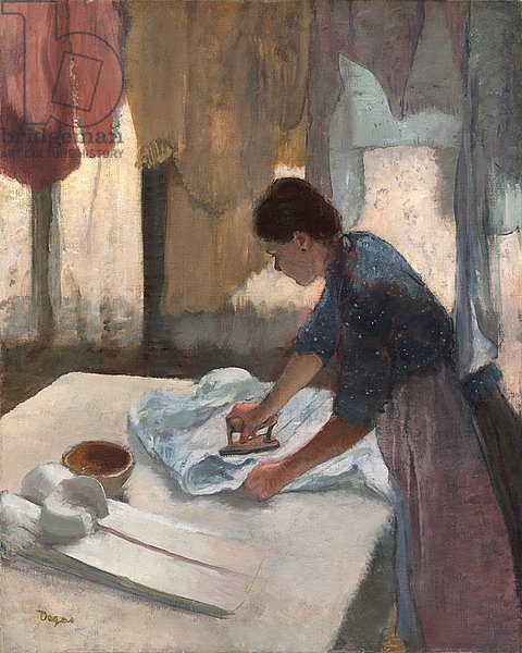 Woman Ironing, c.1876-87