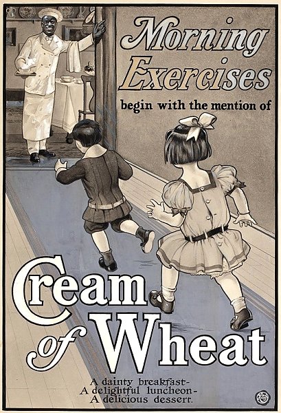 Morning Exercises, Cream of Wheat ad illustration