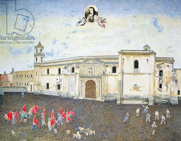 Political Protest, the Cloister of Sor Juana de la Cruz 2001