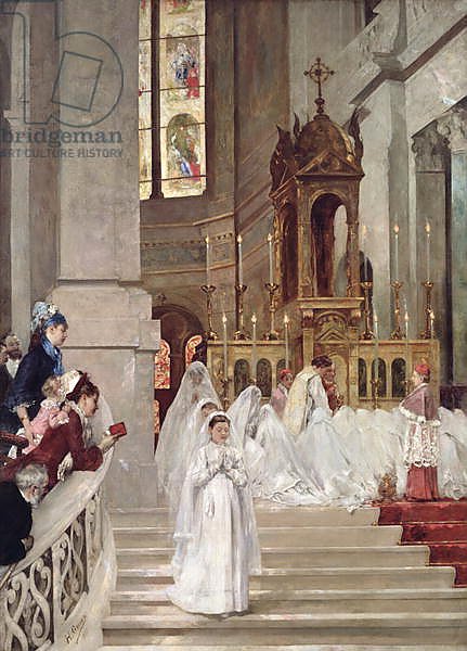 Communion at the Church of the Trinity, 1877