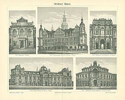 Постер Здания Дрездена