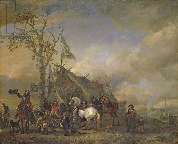 Departure of the Cavalrymen