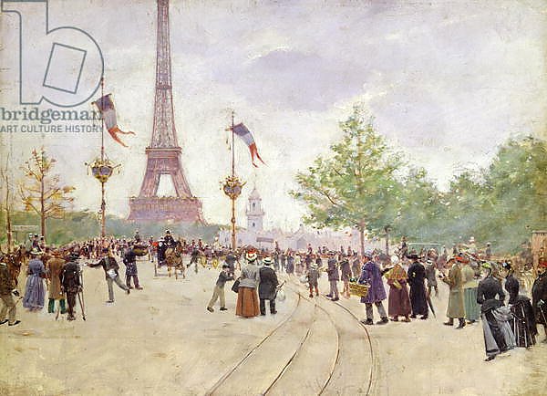 Entrance to the Exposition Universelle, 1889