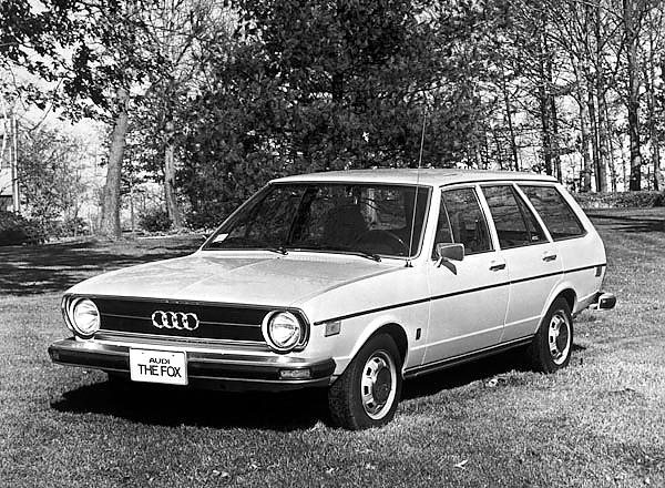 Audi Fox Wagon '1975–76