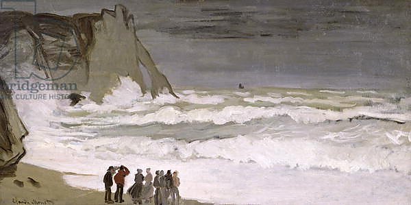 Rough Sea at Etretat, 1868-69