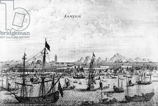 Kanton, China, 1669